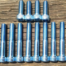 Load image into Gallery viewer, Cummins 12 Valve 12.9 Blued Zinc Exhaust Manifold Bolts