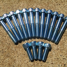 Load image into Gallery viewer, Cummins 12 Valve 12.9 Blued Zinc Exhaust Manifold Bolts