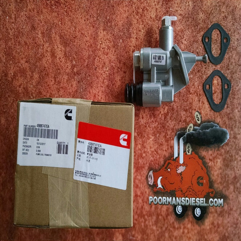 ぶんぶん OEM Cummins Fuel Lift Pump 12V Valve 3936316 4988747 for 94-98