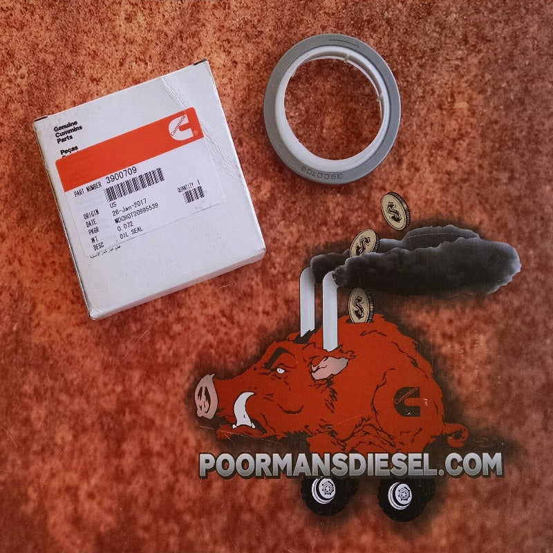 Cummins 3900709 Front Crankshaft Seal (1989-2007 12V & 24V) – Poor Man ...